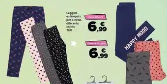 Andorra 2000 Leggins estampats per a nena diferents colors tex oferta