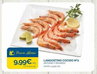 Supermercados La Despensa Langostino cocido n°2 oferta
