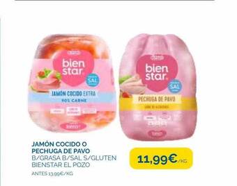 Supermercados La Despensa Jamón cocido o pechuga de pavo oferta
