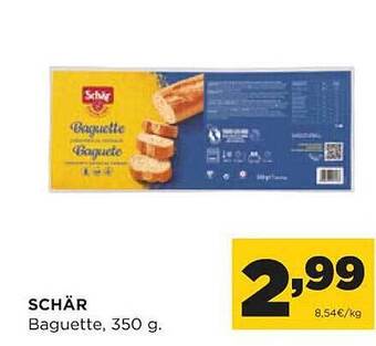 Alimerka Schär baguette oferta