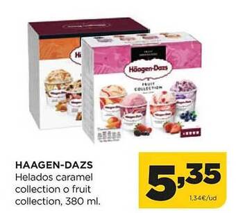 Alimerka Haagen-dazs helados caramel collection o fruit collection oferta