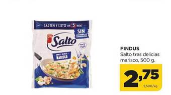 Alimerka Findus salto tres delicias marisco oferta