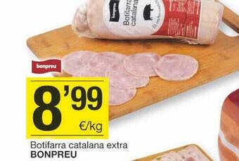 BonpreuEsclat Botifarra catalana extra bonpreu oferta