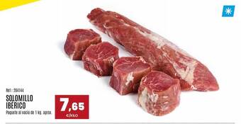 Makro Solomillo ibérico oferta