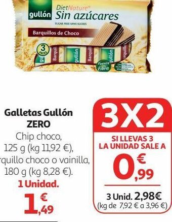 Alcampo Galletas gullón oferta