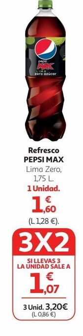 Alcampo Refrescos pepsi oferta