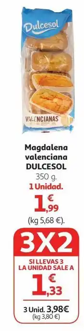 Alcampo Magdalenas dulcesol oferta
