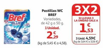 Alcampo Pastillas para wc bref oferta