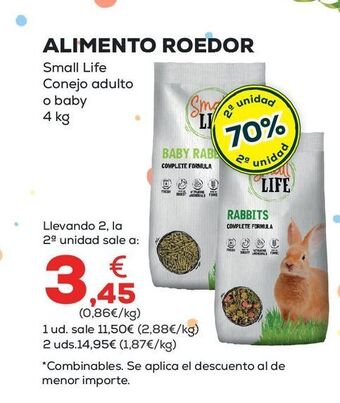 Kiwoko Comida para conejos oferta