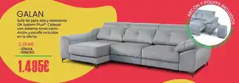 OKSofas Sofá galan oferta