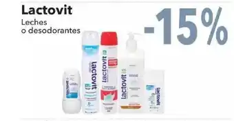 Clarel Lactovit Leches o desodorantes oferta