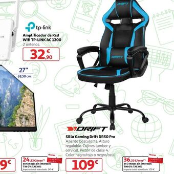 Alcampo Silla gaming oferta
