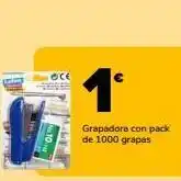 Supeco Grapadora con pack oferta