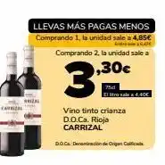 Supeco Vino tinto crianza oferta