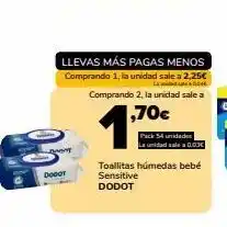 Supeco Toallitas húmedas bebé oferta
