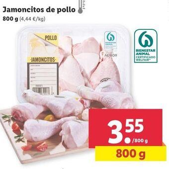 Lidl Jamoncitos de pollo oferta