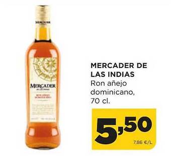 Alimerka Mercader de las indias ron añejo dominicano oferta
