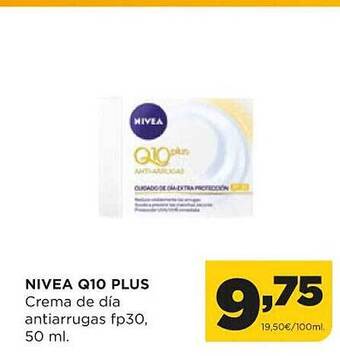 Alimerka Nivea q10 plus crema de día antiarrugas fp30 oferta