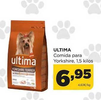 Alimerka Ultima comida para yorkshire oferta