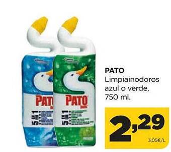 Alimerka Pato limpiainodoros azul o verde oferta