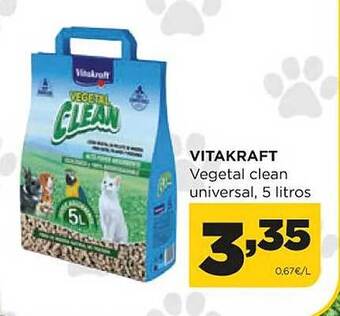 Alimerka Vitakraft vegetal clean universal oferta