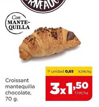 Alimerka Croissant mantequilla chocolate oferta