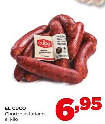 Alimerka El cuco chorizo asturiano el kilo oferta