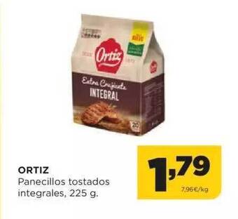 Alimerka Ortiz panecillos tostados integrales oferta