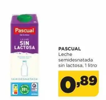 Alimerka Pascual leche semidesnatada sin lactosa oferta