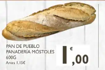 Cash Ecofamilia Pan de Pueblo Panadería Móstoles 600g oferta