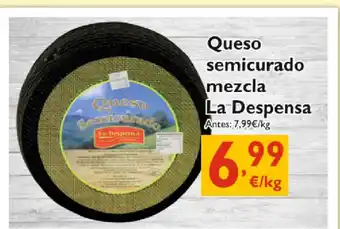 Cash Ecofamilia Queso semicurado mezcla La Despensa oferta