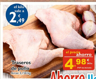 Cash Ecofamilia Traseros de pollo oferta