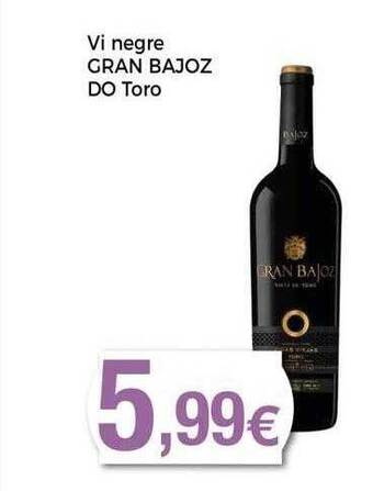 Keisy Vi negre gran bajoz do toro oferta