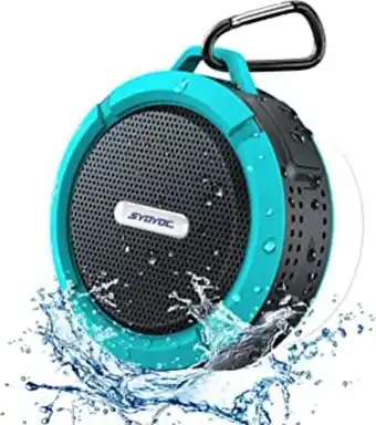 Amazon Altavoz bluetooth impermeable, syoyoc altavoz bluetooth inalámbrico para ducha con sonido estéreo fuerte, pequeño altavoz ... oferta