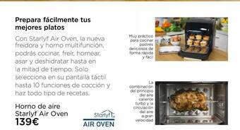 Horno de aire starlyf air oven