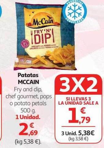 Alcampo Patatas mccain oferta