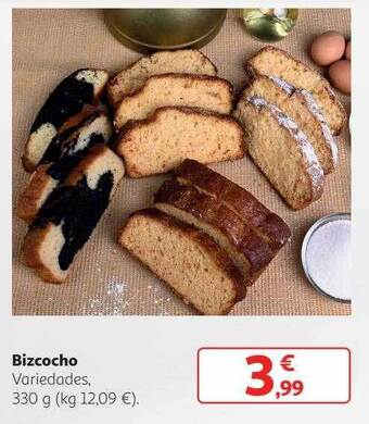 Alcampo Bizcocho oferta