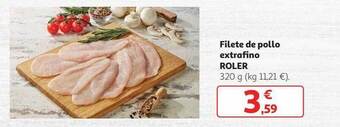 Alcampo Filete de pollo extrafino roler oferta