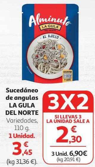 Alcampo Sucedáneo de angulas la gula del norte oferta