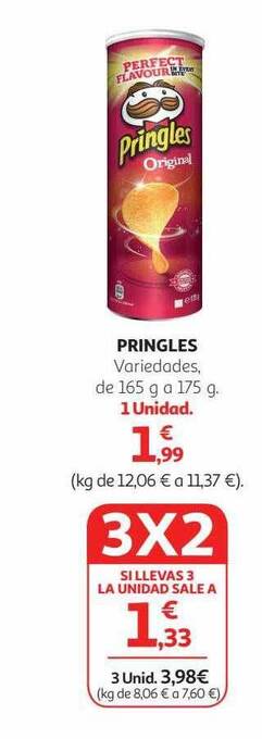Alcampo Pringles oferta