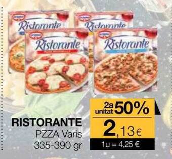 Plusfresc 2a unitat 50% ristorante pizza varis oferta