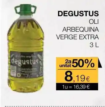 Plusfresc 2a unitat 50% degustus oli arbequina verge extra oferta