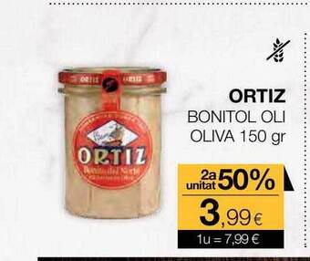 Plusfresc 2a unitat 50% ortiz bonitol oli oliva oferta
