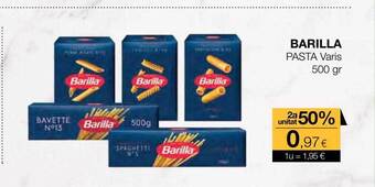 Plusfresc 2a unitat 50% barilla pasta varis oferta