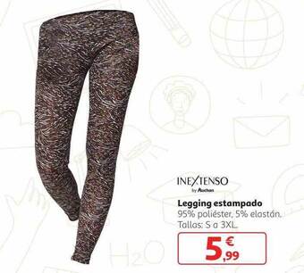 Alcampo Inextenso legging estampado oferta