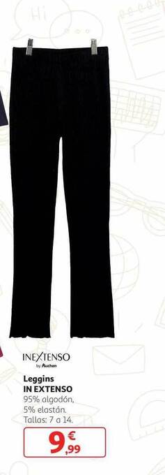 Alcampo Leggins inextenso oferta