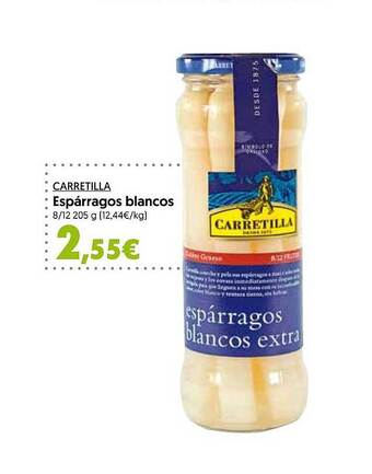 Hiper Usera Carretilla espárragos blancos oferta