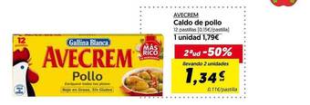 Hiper Usera Avecrem caldo de pollo oferta