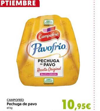 Hiper Usera Campofrio pechuga de pavo oferta