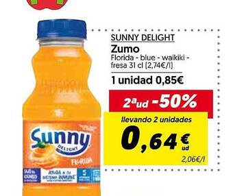 Hiper Usera Sunny delight zumo oferta
